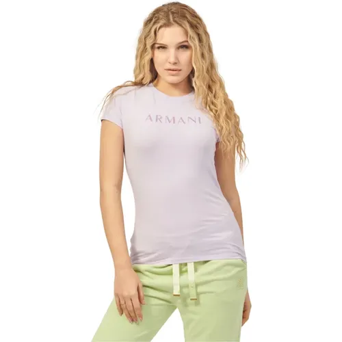 Sleeveless Tops , female, Sizes: M, L - Armani Exchange - Modalova