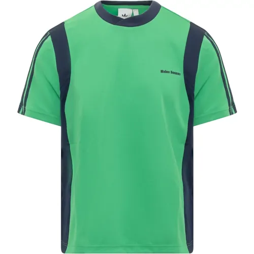 Besticktes Logo Kurzarm T-Shirt - adidas Originals - Modalova