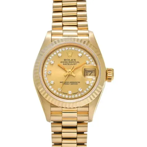 Pre-owned Gold watches - Rolex Vintage - Modalova