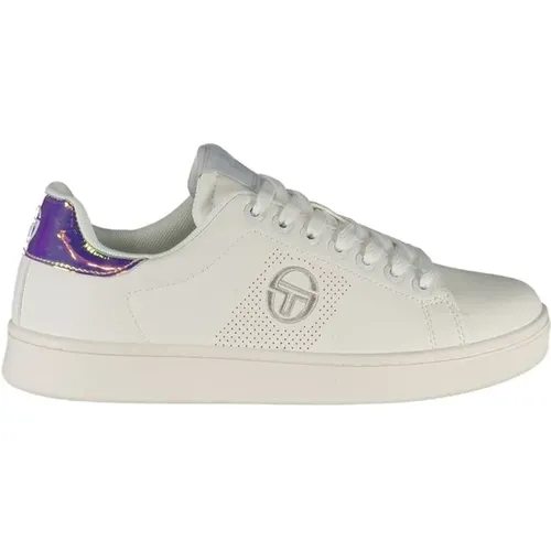 Shimmering Detail Embroidered Sneakers , female, Sizes: 5 UK - Sergio Tacchini - Modalova