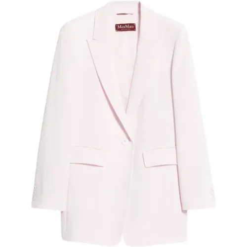 Klassischer Blazer mit Knopfärmeln - Max Mara Studio - Modalova