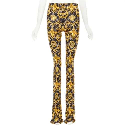 Pre-owned Fabric bottoms , female, Sizes: M - Versace Pre-owned - Modalova