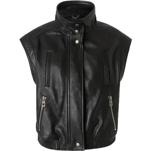 Ärmellose Biker Lederjacke PINKO - pinko - Modalova