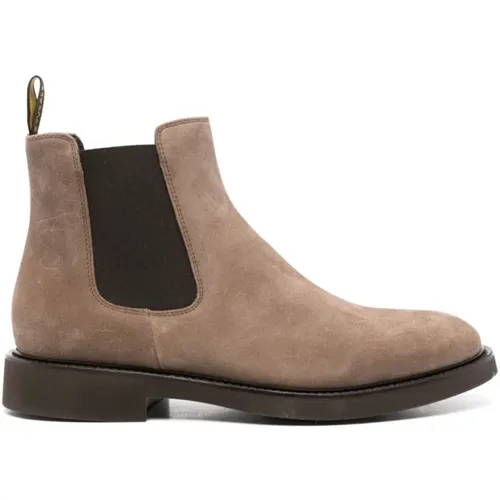 Stylish Ankle Boots in Cacao , male, Sizes: 8 UK, 9 UK, 8 1/2 UK, 7 UK, 7 1/2 UK, 6 UK, 10 UK, 9 1/2 UK - Doucal's - Modalova