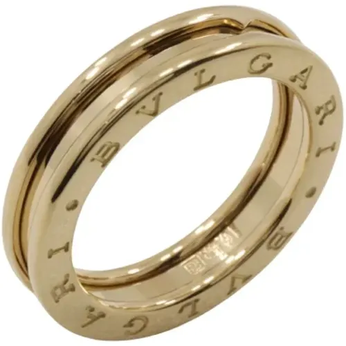 Pre-owned Gold rings , female, Sizes: ONE SIZE - Bvlgari Vintage - Modalova