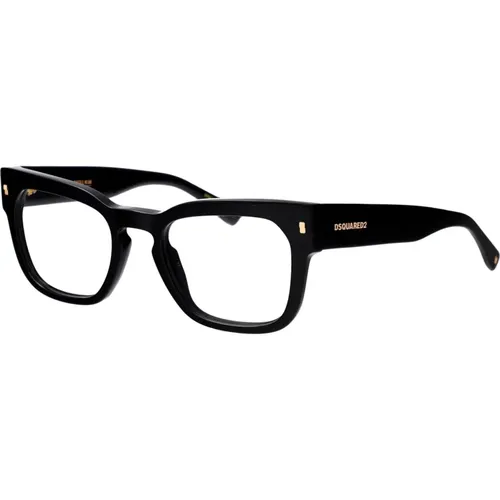 Stylish Optical Glasses D2 0129 , male, Sizes: 51 MM - Dsquared2 - Modalova