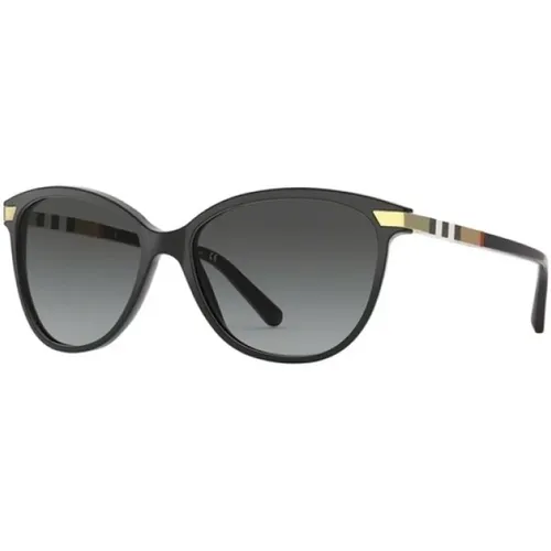 Schwarze Rahmen Sonnenbrille - Burberry - Modalova