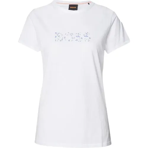 Damen Logo Print T-Shirt Hugo Boss - Hugo Boss - Modalova