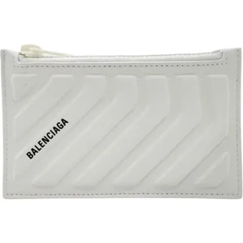 Pre-owned Leather wallets , female, Sizes: ONE SIZE - Balenciaga Vintage - Modalova