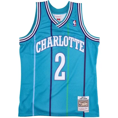 Larry Johnson NBA Swingman Jersey , Herren, Größe: L - Mitchell & Ness - Modalova