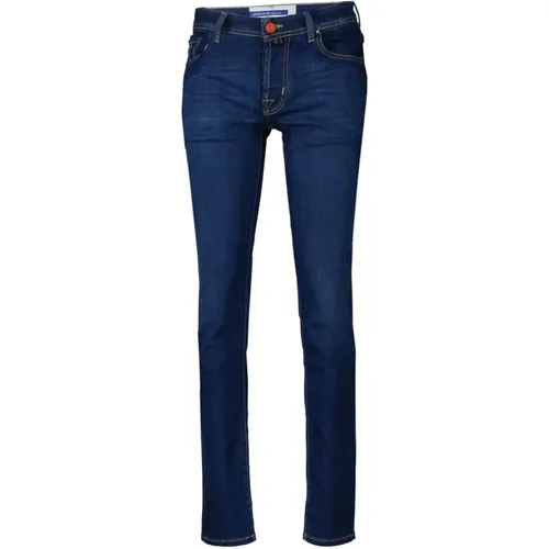 Slim Fit Jeans - Stylish and Comfortable , male, Sizes: W34, W33, W29, W31, W32 - Jacob Cohën - Modalova