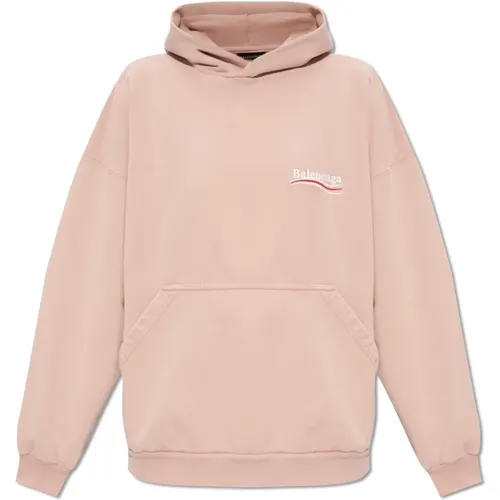 Kapuzenpullover mit Logo Balenciaga - Balenciaga - Modalova