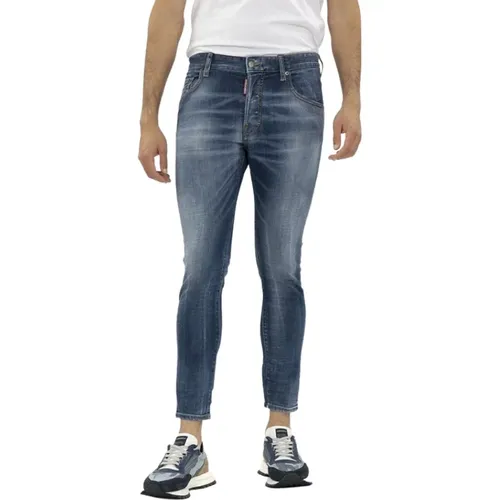 Skater Skinny Jeans , Herren, Größe: L - Dsquared2 - Modalova