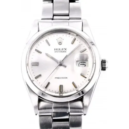 Pre-owned Metal watches , male, Sizes: ONE SIZE - Rolex Vintage - Modalova