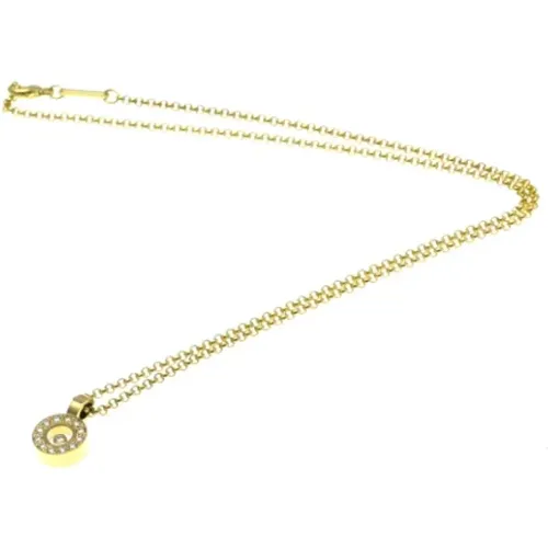 Pre-owned Gold necklaces , female, Sizes: ONE SIZE - Chopard Pre-owned - Modalova