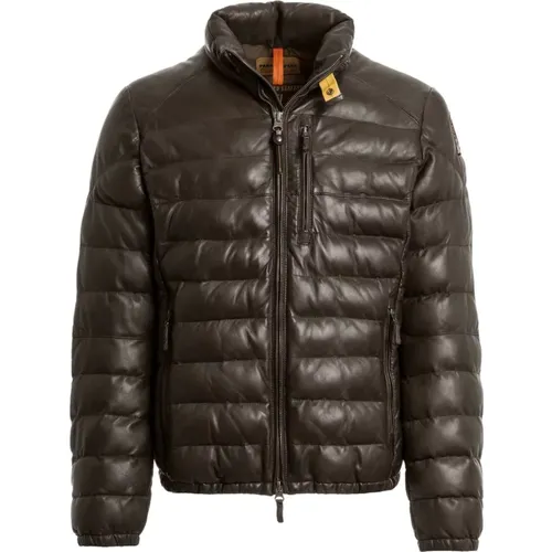 Ernie Lederjacke Obsidion - Parajumpers - Modalova