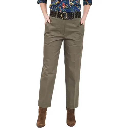 Regular Crop Chino Pants , female, Sizes: W25, W26 - Nine In The Morning - Modalova