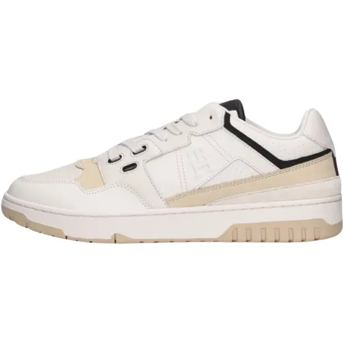 Herren Low Sneakers Basket Street , Herren, Größe: 40 EU - Tommy Hilfiger - Modalova