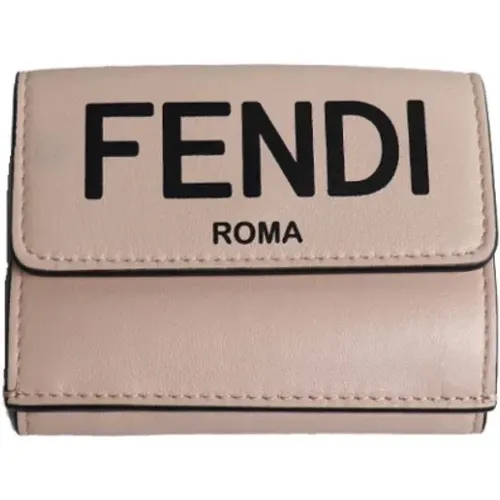 Pre-owned Leather wallets , female, Sizes: ONE SIZE - Fendi Vintage - Modalova