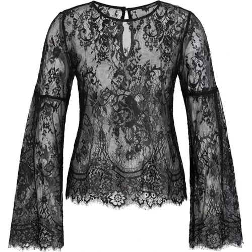 Elegant Lace Blouse , female, Sizes: XS, M, S, L - Bruuns Bazaar - Modalova