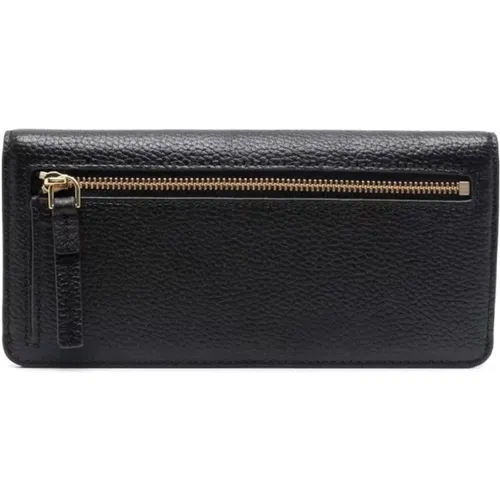Stylish Leather Wallet with Iconic Logo , female, Sizes: ONE SIZE - Marc Jacobs - Modalova