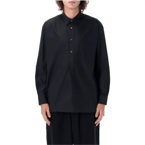 Drawstring Hem Shirt Aw24 , male, Sizes: M, L - Comme des Garçons - Modalova