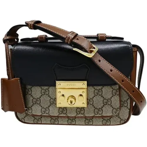 Pre-owned Canvas shoulder-bags , female, Sizes: ONE SIZE - Gucci Vintage - Modalova