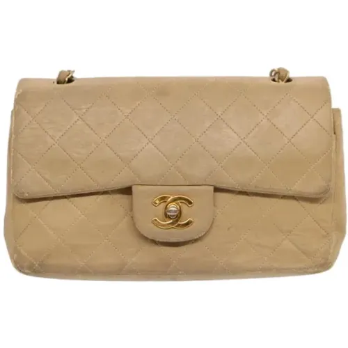 Pre-owned Leather chanel-bags , female, Sizes: ONE SIZE - Chanel Vintage - Modalova