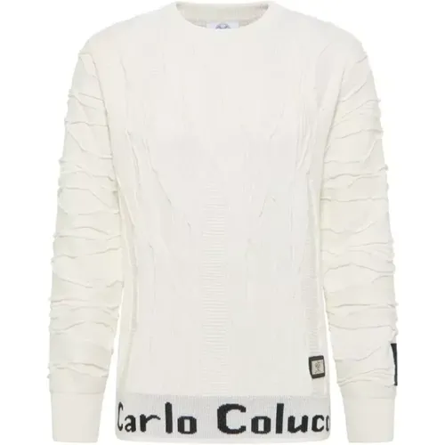 Sweater C11706 59 , male, Sizes: 2XL - carlo colucci - Modalova