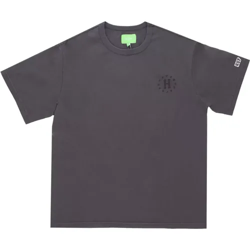 Galaxien Lässiges Top Gunmetal Herren T-Shirt , Herren, Größe: M - HUF - Modalova