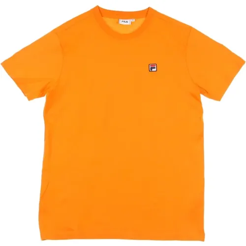 Mandarinenorangenes Herren T-Shirt , Herren, Größe: S - Fila - Modalova