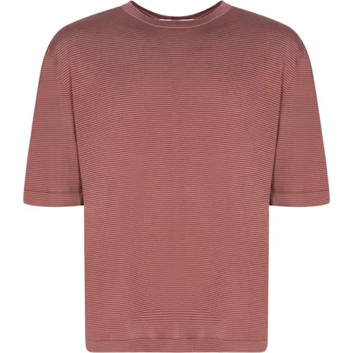 Cotton t-shirt by , male, Sizes: S, XL, M, L - Lardini - Modalova