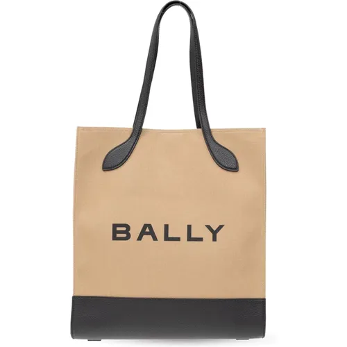 Bar Keep On NS shopper bag , female, Sizes: ONE SIZE - Bally - Modalova