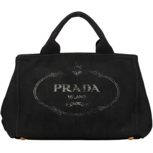 Pre-owned Canvas prada-bags , female, Sizes: ONE SIZE - Prada Vintage - Modalova