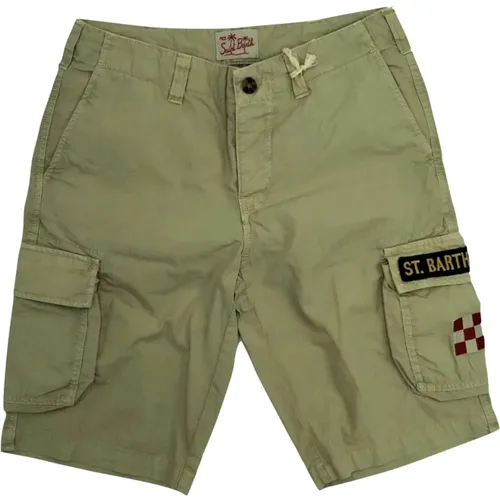 Cotton Bermuda Shorts Casual Model , male, Sizes: S - MC2 Saint Barth - Modalova