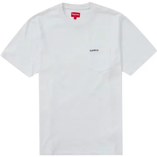 Limited Edition Pocket Tee Fw22 , male, Sizes: L, M, S, XL - Supreme - Modalova