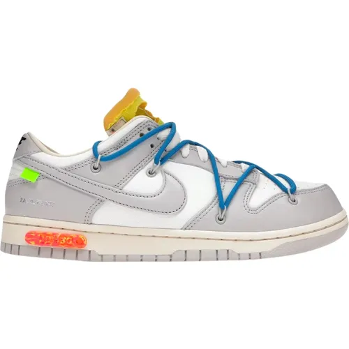 Off-White Dunk Low Lot 10 , male, Sizes: 15 1/2 UK, 10 UK, 11 UK, 14 1/2 UK, 7 UK, 11 1/2 UK, 2 1/2 UK, 8 1/2 UK, 10 1/2 UK, 8 UK, 9 UK, 4 1/2 UK, 12 - Nike - Modalova