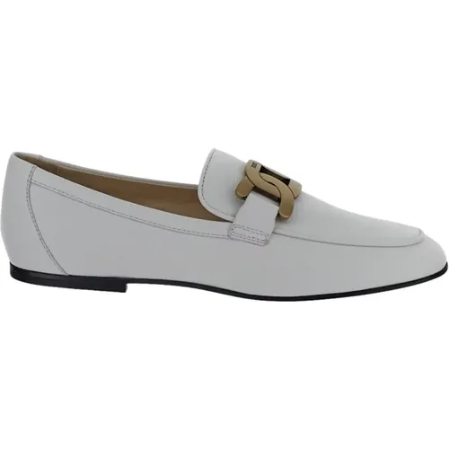 Flat Shoes, Classic Style , female, Sizes: 5 UK, 8 UK, 6 1/2 UK, 7 UK, 3 1/2 UK, 6 UK - TOD'S - Modalova