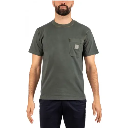 Mens Casual T-Shirt , male, Sizes: L - Stone Island - Modalova