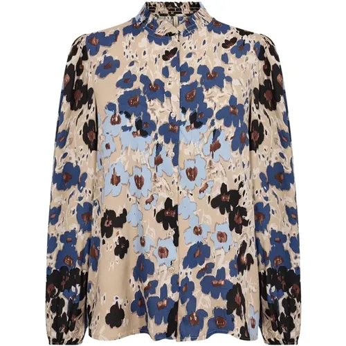 Stilvolle Irena 1 Blaue Bluse - Soyaconcept - Modalova