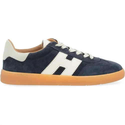 Cool Suede and White Sneakers , male, Sizes: 10 UK - Hogan - Modalova