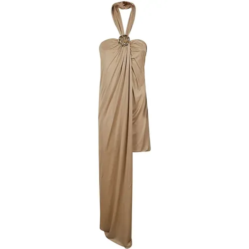 Goldrose Elegantes Kleid , Damen, Größe: S - Blumarine - Modalova