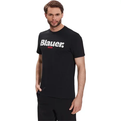 Basis T-Shirt Blauer - Blauer - Modalova