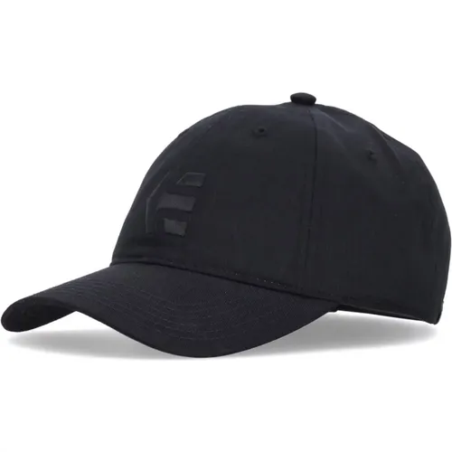 Schwarze Gebogene Schirm Snapback Kappe - Etnies - Modalova