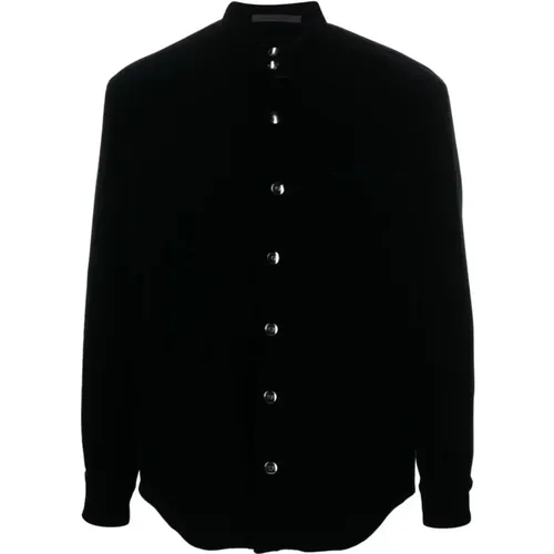 Elegant Long Sleeve Men's Shirt , male, Sizes: 3XL, L, XL, 4XL - Giorgio Armani - Modalova