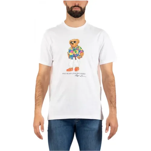Men's Classic T-Shirt , male, Sizes: XL, L - Ralph Lauren - Modalova
