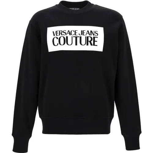 Modische Hoodie von , Herren, Größe: S - Versace Jeans Couture - Modalova