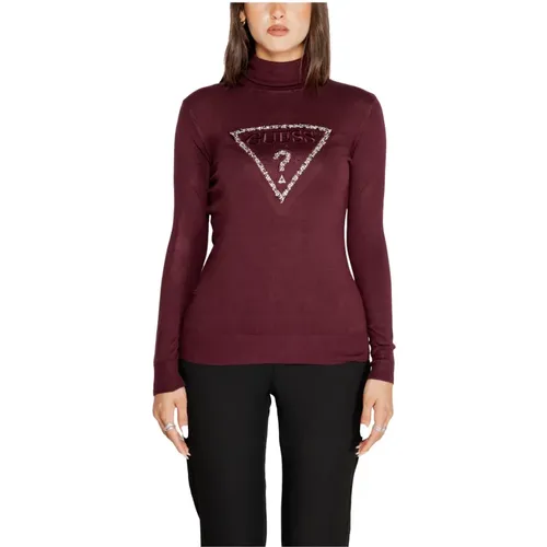 Triangle Logo Langarm Pullover - Guess - Modalova