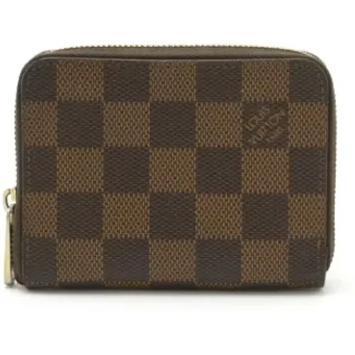 Pre-owned Canvas wallets , female, Sizes: ONE SIZE - Louis Vuitton Vintage - Modalova