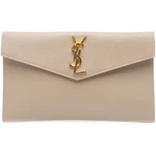 Pre-owned Leder clutches - Yves Saint Laurent Vintage - Modalova